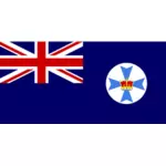Queenslandin lipun vektori clipart-kuva